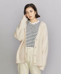 BEAUTY&YOUTH UNITED ARROWS | BY ループヤーン Vネック ビッグ カーディガン(カーディガン/ボレロ)