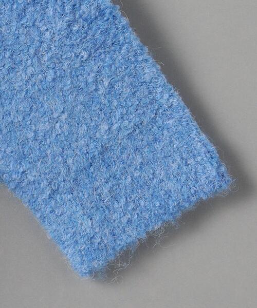 BEAUTY&YOUTH UNITED ARROWS(ビューティーアンドユースユナイテッドアローズ)の「BY ループヤーン Vネック ビッグ カーディガン(カーディガン/ボレロ・レディース・ライトブルー/ブラック/オフホワイト・FREE)」の16枚目の写真