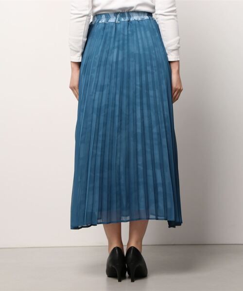 AVIREX（アヴィレックス）の「PLEATED CHIFFON CAMO PRINT  SKIRT/ プリーツシフォンカモプリントスカート（スカート・レディース・その他/DK.Gray/White・FREE）」の5枚目の写真