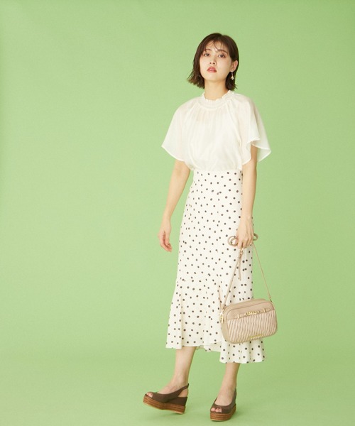 JILL by JILL STUART（ジルバイジルスチュアート）の「◆パフィーポシェット（ショルダーバッグ・レディース・ブラウン/グレー/ホワイト系その他/ブラック・FREE）」の7枚目の写真