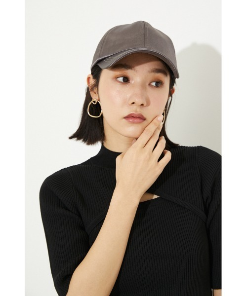 rienda(リエンダ)の「バックリボンサテンキャップ(キャップ・レディース・シルバー/ダークグレー・FREE)」の12枚目の写真