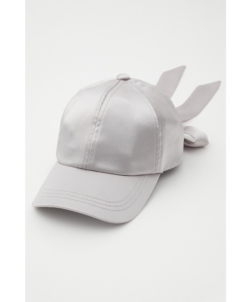 rienda(リエンダ)の「バックリボンサテンキャップ(キャップ・レディース・シルバー/ダークグレー・FREE)」の13枚目の写真