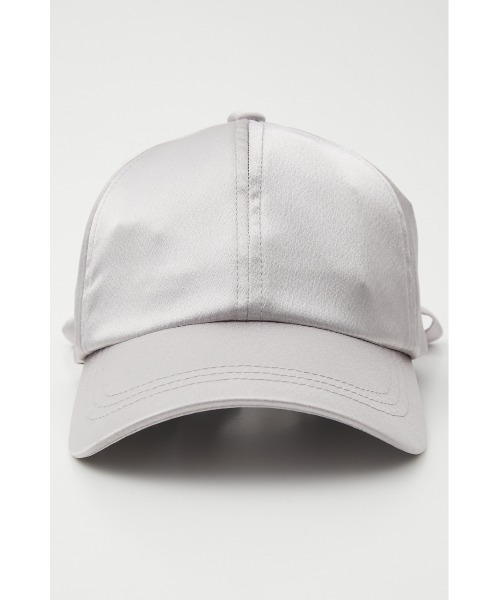 rienda(リエンダ)の「バックリボンサテンキャップ(キャップ・レディース・シルバー/ダークグレー・FREE)」の14枚目の写真