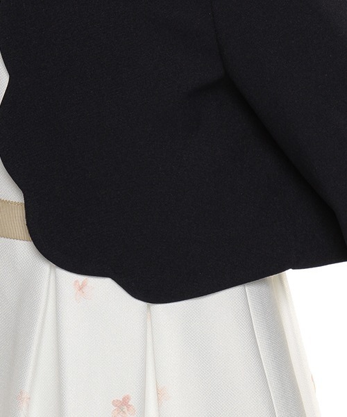 petit main（プティマイン）の「花柄OP+スカラップJKセット（スーツセット・キッズ・オフホワイト・120cm/110cm/130cm）」の15枚目の写真