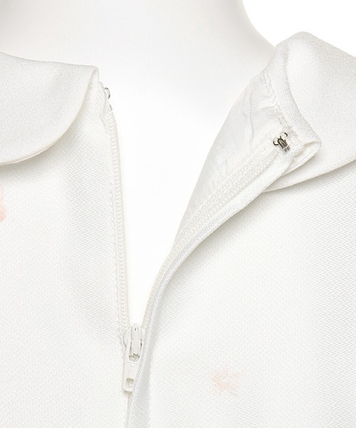 petit main（プティマイン）の「花柄OP+スカラップJKセット（スーツセット・キッズ・オフホワイト・120cm/110cm/130cm）」の16枚目の写真