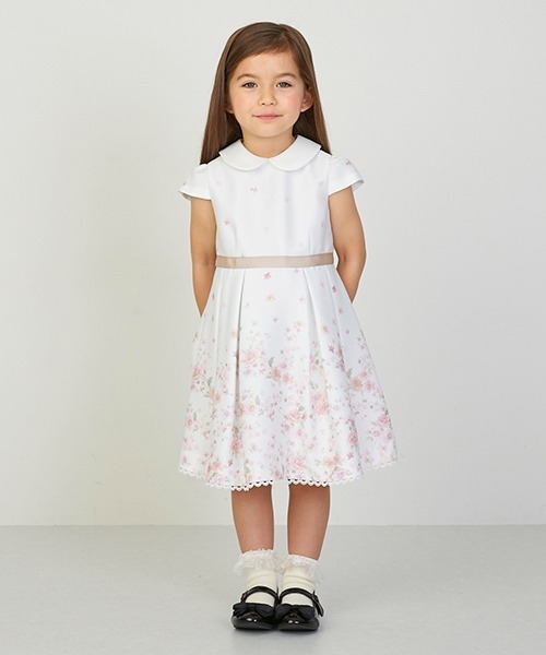 petit main（プティマイン）の「花柄OP+スカラップJKセット（スーツセット・キッズ・オフホワイト・120cm/110cm/130cm）」の19枚目の写真