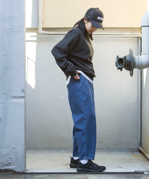 le coq sportif（ルコックスポルティフ）の「エアロンスウェットクルーネック レディース ウェア ジャージ スウェット トレーニング トレーニングウェア スポーツウェア（スウェット・レディース・ブラック/杢グレー/ホワイト/グレイッシュブルー/オレンジ・XL/M/S/L）」の18枚目の写真