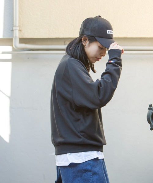 le coq sportif（ルコックスポルティフ）の「エアロンスウェットクルーネック レディース ウェア ジャージ スウェット トレーニング トレーニングウェア スポーツウェア（スウェット・レディース・ブラック/杢グレー/ホワイト/グレイッシュブルー/オレンジ・XL/M/S/L）」の22枚目の写真