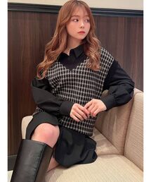 RESEXXY | ルーズニットベスト(ベスト)