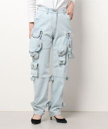 WE11DONE（ウェルダン）の「WE11DONE BLUE WOMENS WASHED CARGO