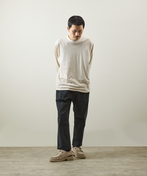 And A（アンドエー）の「GRAMICCI グラミチ / LOOSE TAPERED PANT ルーズテーパードパンツ イージパンツ ベイカーパンツ / G103-OGT（その他パンツ・メンズ・オリーブ/チャコールグレー/ベージュ/ブラウン/グレイッシュベージュ/ブラック/ネイビー/ダークグリーン/ダークグレー/ベージュ系その他/セージグリーン・MEDIUM/LARGE/X-LARGE/SMALL）」の12枚目の写真