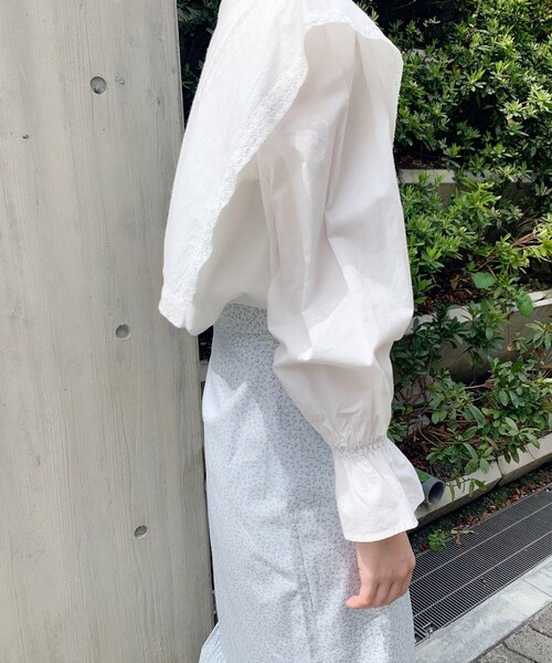 セール】ビッグセーラーカラーブラウス（シャツ/ブラウス