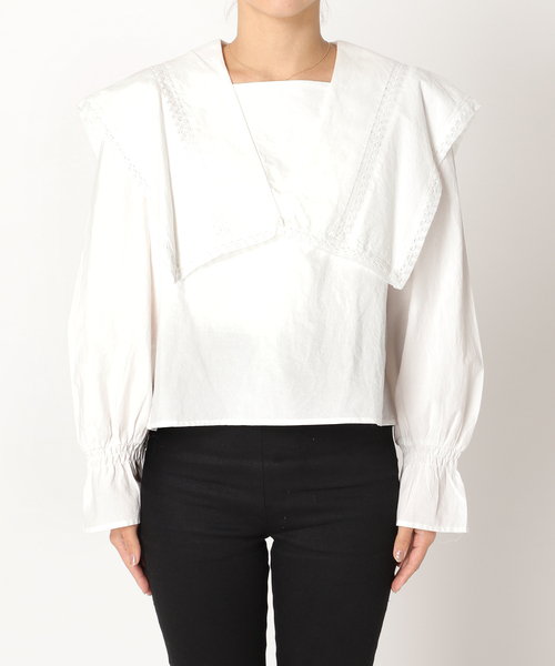 Charles Chaton ビッグフリルブラウス ビッグフリルブラウス（シャツ/ブラウス）｜Charles Chaton