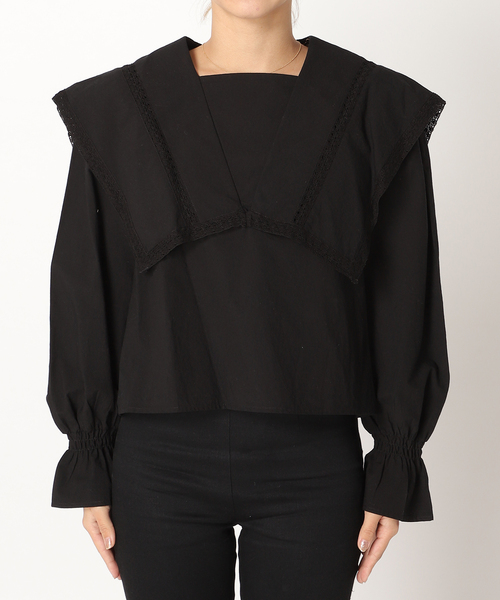 Charles Chaton ビッグフリルブラウス ビッグフリルブラウス（シャツ/ブラウス）｜Charles Chaton