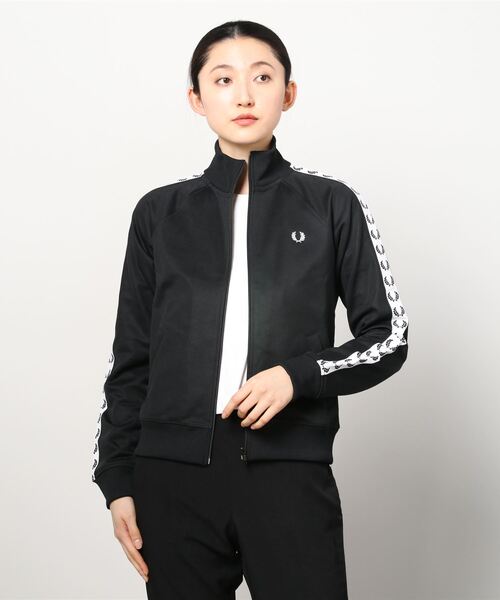 FRED PERRY（フレッドペリー）の「Taped Track Jacket（ブルゾン・レディース・ブラック・10）」の7枚目の写真