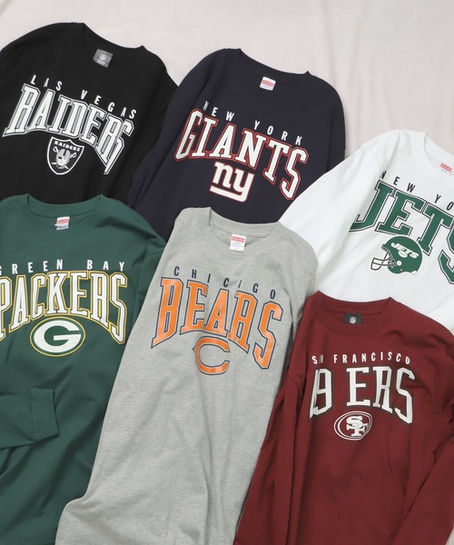 NFL(ナショナルフットボールリーグ )の「【 NFL National Football League / ナショナル フットボール リーグ 】 オフィシャル ロゴ ロングスリーブTシャツ official logo long sleeve Tee BRA(Tシャツ/カットソー・メンズ・ワインレッド/ネイビー/ホワイト/ブラック/グリーン/グレー・L/XL/M)」の9枚目の写真