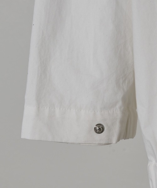 CLANE（クラネ）の「【CLANE HOMME Exclusive/クラネ オム エクスクルーシブ】Anorak（アノラック）（マウンテンパーカー・メンズ・ホワイト/ストライプ・FREE）」の10枚目の写真