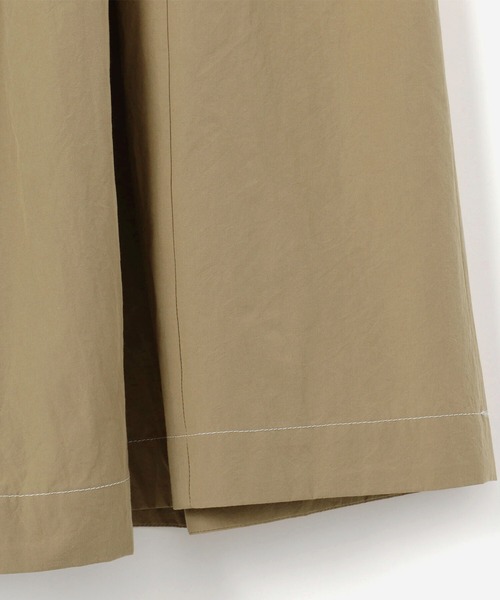 nicholson and nicholson(ニコルソンアンドニコルソン)の「nicholson & nicholson | タックスカート WOMEN(スカート・レディース・ブルー/ブラウン/カーキ・38)」の10枚目の写真