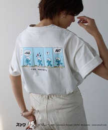 別注【スマーフ×GeeRA】コラボプリントTシャツ