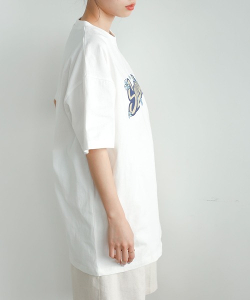GeeRA(ジーラ)の「別注【スマーフ×GeeRA】コラボプリントTシャツ(Tシャツ/カットソー・レディース・ホワイト/ブラック/オフホワイト/ブラック系その他/ホワイト系その他/クリアブラック・MEDIUM/LARGE/X-LARGE)」の12枚目の写真