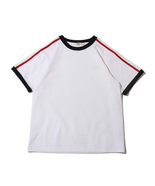 UGG（アグ）の「UGG@mos サイドライン Tシャツ（Tシャツ/カットソー・レディース・ブラック/ホワイト/ベージュ・XL/L/M）」の16枚目の写真