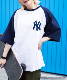 MLB | ∴WEGO/別注 MLB ラグランロゴビッグT(Tシャツ/カットソー)