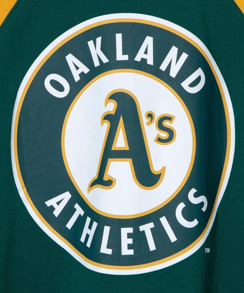 MLB(メジャーリーグベースボール)の「∴WEGO/別注 MLB ラグランロゴビッグT(Tシャツ/カットソー・メンズ・ホワイト/ダークグリーン/ブルー/ホワイト系その他・MEDIUM/LARGE)」の20枚目の写真