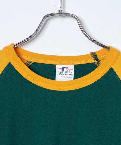 MLB(メジャーリーグベースボール)の「∴WEGO/別注 MLB ラグランロゴビッグT(Tシャツ/カットソー・メンズ・ホワイト/ダークグリーン/ブルー/ホワイト系その他・MEDIUM/LARGE)」の21枚目の写真