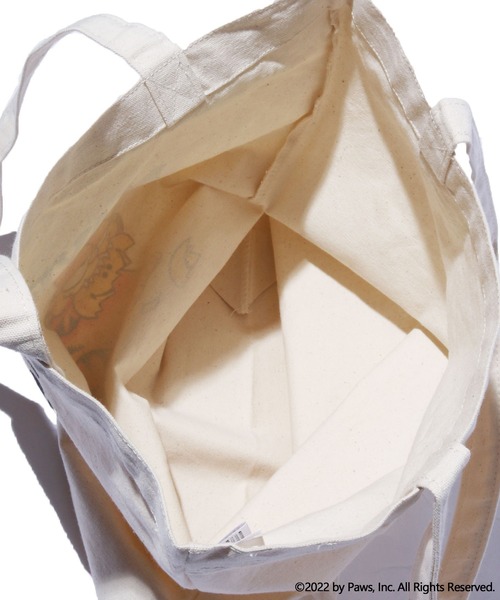 ROOPTOKYO（ループトウキョウ）の「ROOPTOKYO限定:GARFIELD/ガーフィールド トートバッグ キャラクター（トートバッグ・メンズ・ベージュ系/ベージュ系1/ベージュ系2・FREE）」の11枚目の写真