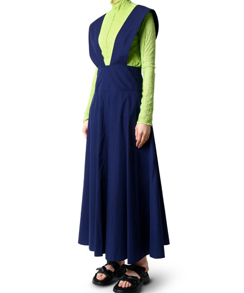 LE CIEL BLEU（ルシェルブルー）の「ハイウエストフレアドレス / High  