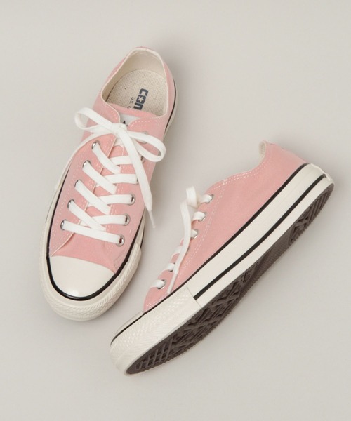 CONVERSE(コンバース)の「【CONVERSE】ALL STAR US COLORS OX(スニーカー・メンズ・グリーン/グレー/ピンク系その他/ネイビー・24.5cm/27.5cm/26.5cm)」の4枚目の写真
