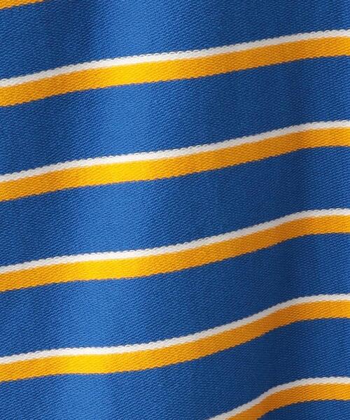 ANDERSSON BELL（アンダースンベル）の「＜Andersson Bell＞ LOGO STRIPE TEE/Tシャツ（Tシャツ/カットソー・メンズ・ネイビー/ナチュラル/ロイヤルブルー・M/L）」の14枚目の写真