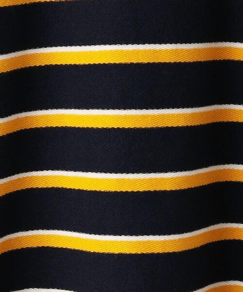 ANDERSSON BELL（アンダースンベル）の「＜Andersson Bell＞ LOGO STRIPE TEE/Tシャツ（Tシャツ/カットソー・メンズ・ネイビー/ナチュラル/ロイヤルブルー・M/L）」の16枚目の写真