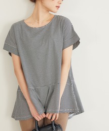 AMERICAN HOLIC | 裾フレアカットプルオーバー(Tシャツ/カットソー)
