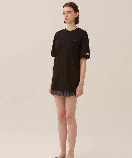 KIRSH(キルシー)の「KIRSH SMALL CHERRY 2PACK LS/ スモールチェリー2パックTシャツ(Tシャツ/カットソー・レディース・ホワイト/ブラック/グレー・ONE SIZE)」の17枚目の写真