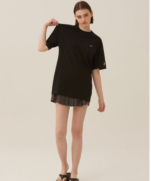 KIRSH(キルシー)の「KIRSH SMALL CHERRY 2PACK LS/ スモールチェリー2パックTシャツ(Tシャツ/カットソー・レディース・ホワイト/ブラック/グレー・ONE SIZE)」の20枚目の写真