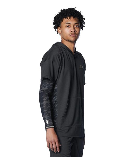 UNDER ARMOUR（アンダーアーマー）の「UAアームスリーブ（ベースボール/メンズ）（バングル/リストバンド・メンズ・ダークネイビー/ブラック・ONESIZE）」の7枚目の写真