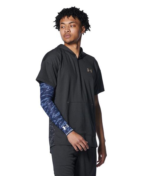 UNDER ARMOUR（アンダーアーマー）の「UAアームスリーブ（ベースボール/メンズ）（バングル/リストバンド・メンズ・ダークネイビー/ブラック・ONESIZE）」の4枚目の写真