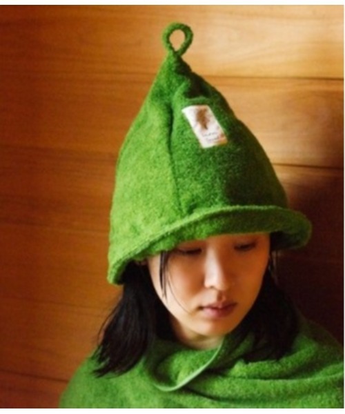 フィンランド政府観光局コンセプト監修ヴィヒタタオルサウナハット