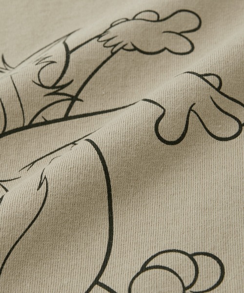 Tom&Jerry(トムアンドジェリー)の「【 TOM&JERRY / トムとジェリー 】 プリントビックシルエット クルーネック Tシャツ 半袖 キッズ(Tシャツ/カットソー・キッズ・ベージュ系その他/ラベンダー/モカ/チャコール/ベージュ/ブラウン系その他2/ブラウン系その他/ベージュ系その他2/グレー系その他2/グレー系その他/ホワイト系その他/グリーン系その他/ミント/グリーン系その他2/パープル系その他/オフホワイト/パープル系その他2/ホワイト系その他2・140/130/110/160/150/120)」の19枚目の写真