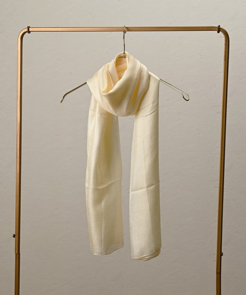 ドレススタイル ロング 結婚式 お呼ばれ ラメストール・ショール