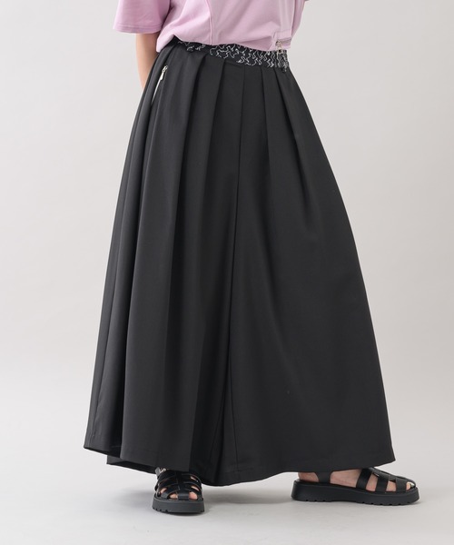 TRANOI（トラノイ）の「TRANOI. スーパーワイドパンツ（その他パンツ・レディース・ブラック/レッド・FREE）」の20枚目の写真