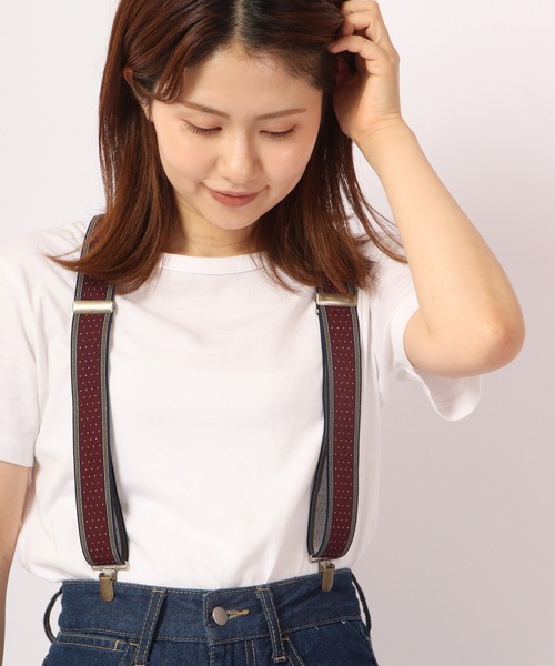 サスペンダー セール】25mm PVC サスペンダー（サスペンダー）｜An+u