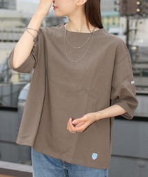 ORCIVAL/オーシバル コットンロード ワイドボートネックハーフスリーブ ソリッド WIDE BOATNECK HALFSLEEVE SOLID B248 22AW