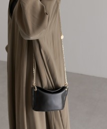 PAPILLONNER | オケージョンからデイリーまで/アクセサリー、ベルトにも変化/チャーム付チェーン3WAYバッグ/PAPILLONNER/パピヨネ/(ショルダーバッグ)