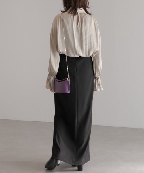 PAPILLONNER（パピヨネ）の「オケージョンからデイリーまで/アクセサリー、ベルトにも変化/チャーム付チェーン3WAYバッグ/PAPILLONNER/パピヨネ/（ショルダーバッグ・レディース・ブラック/パープル/レモンイエロー/バイオレット/アイボリー・FREE）」の9枚目の写真