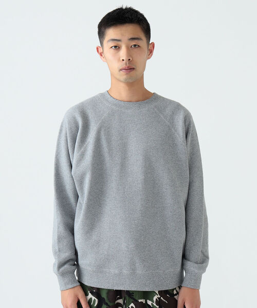 BEAMS（ビームス）の「BEAMS / ラグラン ワイド クルーネックスウェット（スウェット・メンズ・レッド/ブルー/グレー系その他・S/M/L/XL）」の17枚目の写真