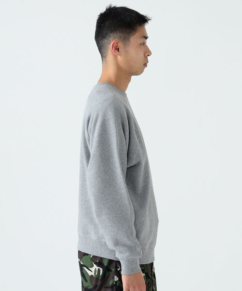 BEAMS（ビームス）の「BEAMS / ラグラン ワイド クルーネックスウェット（スウェット・メンズ・レッド/ブルー/グレー系その他・S/M/L/XL）」の18枚目の写真