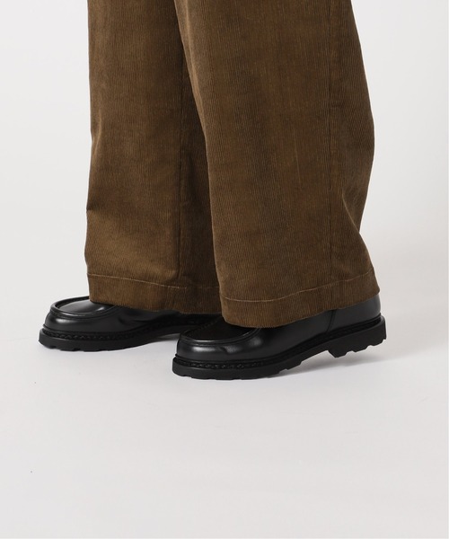 EDIFICE LA BOUCLE（エディフィスラブークル）の「【LA BOUCLE / ラブークル】2タック HUGEASY コーデュロイ イージーパンツ（その他パンツ・メンズ・ブラック/ブラウン/グリーン/ブルー/オレンジ・2/1）」の12枚目の写真