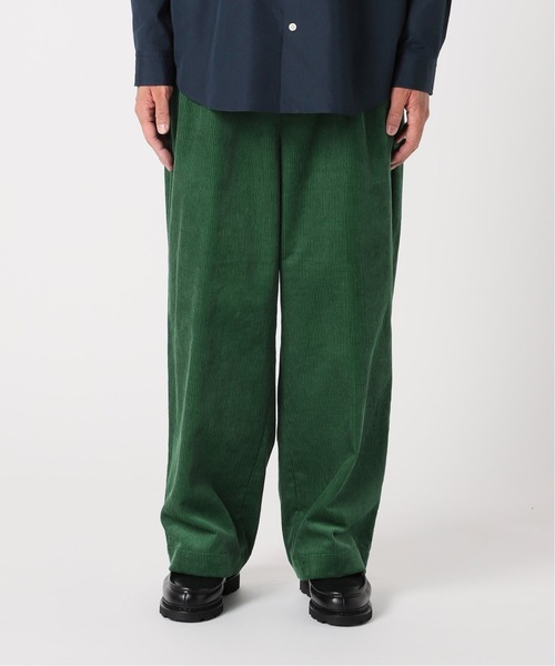 EDIFICE LA BOUCLE（エディフィスラブークル）の「【LA BOUCLE / ラブークル】2タック HUGEASY コーデュロイ イージーパンツ（その他パンツ・メンズ・ブラック/ブラウン/グリーン/ブルー/オレンジ・2/1）」の13枚目の写真